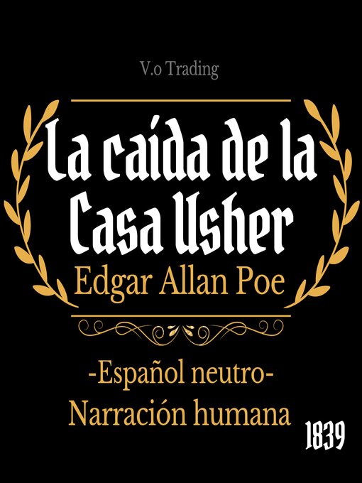 Title details for La caída de la Casa Usher by Edgar Allan Poe - Available